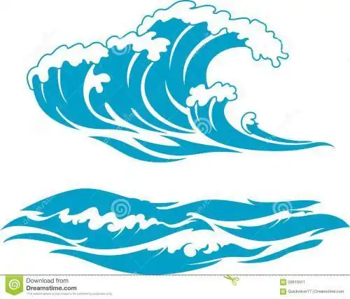 笔画大浪简笔画大海的海浪简笔画海洋浪花简笔画海浪简笔画浪花简笔画