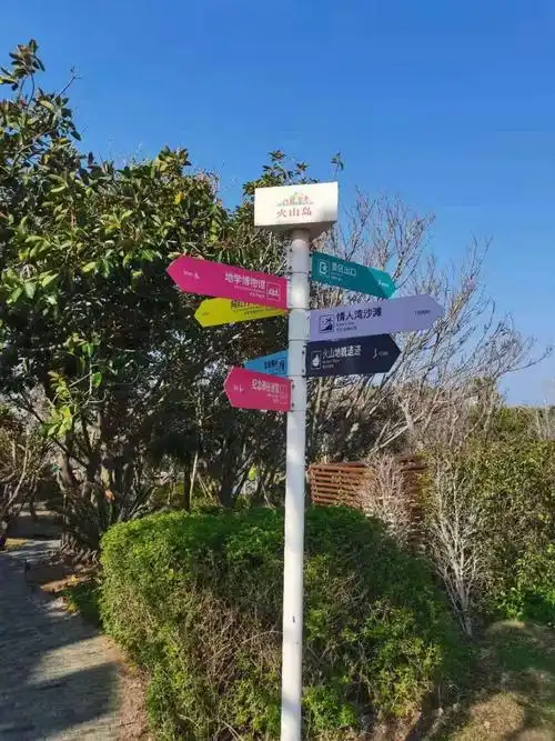 景区指路牌 户外导向牌立式指路牌分流景区指示牌小区指引牌路标牌