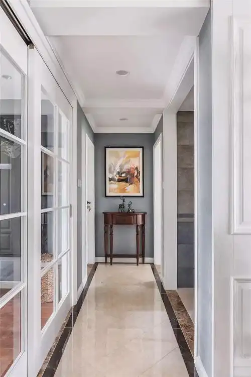 欣赏-120平米简欧风格走廊过道墙装饰效果图-齐装网室内装修效果图