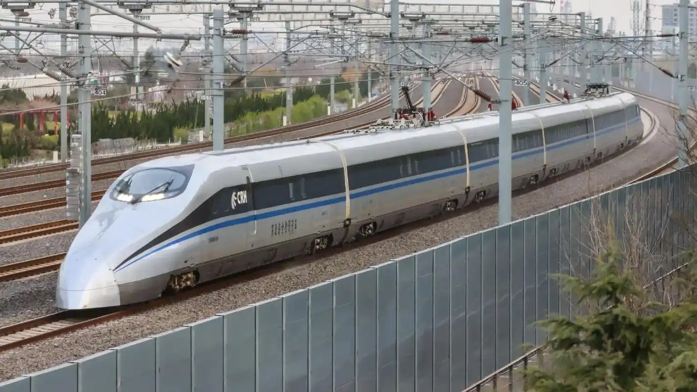 高速综合检测列车 "青铜剑"crh380am-0204近日执 - 抖音