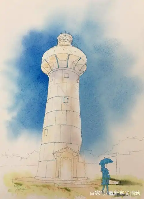 教你用水彩画出生命中最亮的灯塔,让你有勇气去追逐梦想