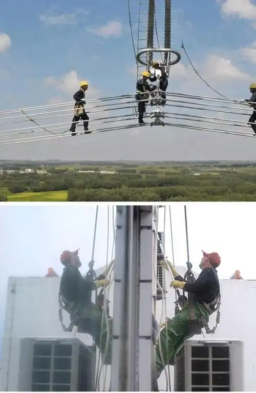 高空作业用上升器吊绳外墙耐磨变色锦纶绳尼龙绳户外坐板绳22毫米3层