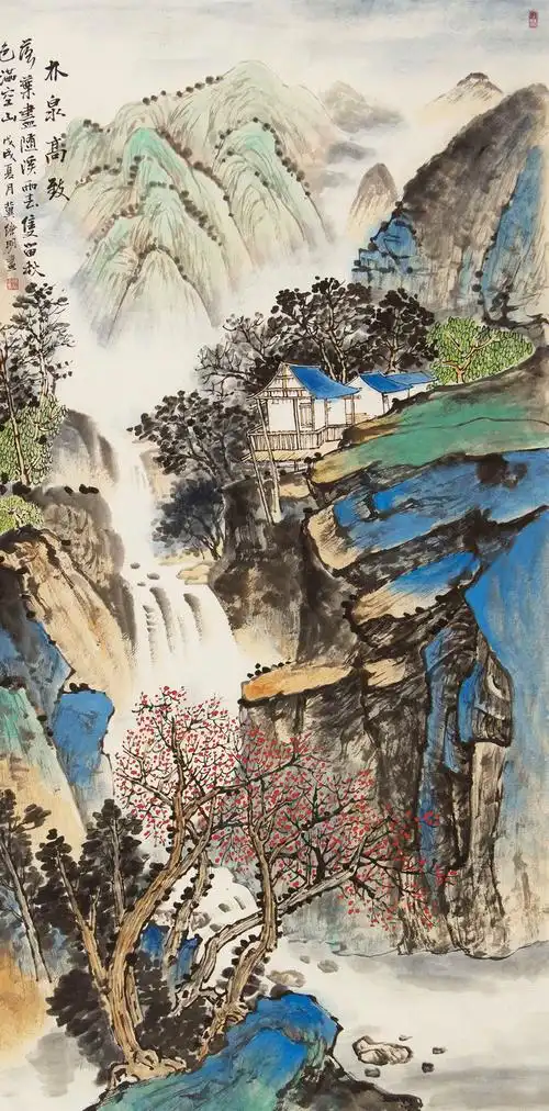 博宝·资讯 | 冀绘明国画山水作品赏析:高古淡雅,隽朗洒脱