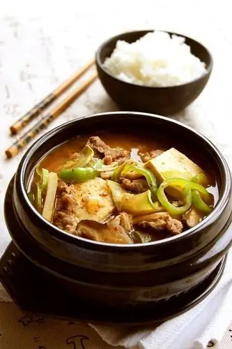 咕嘟咕嘟直冒泡的正点美味【鲜族大酱汤】