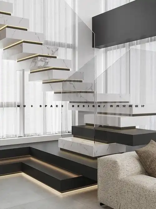 楼梯设计悬浮楼梯