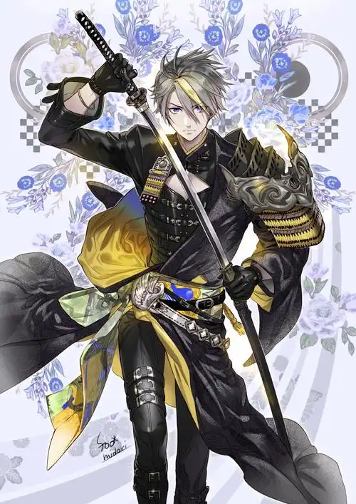 拔刀男子绘师碧风羽pid635526本作品id70385013