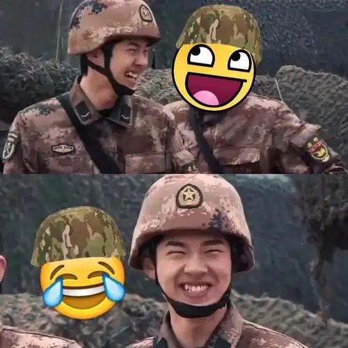 搞笑的日常    #p图  #真正男子汉  #刘昊然  #薯队长@生活薯@刘