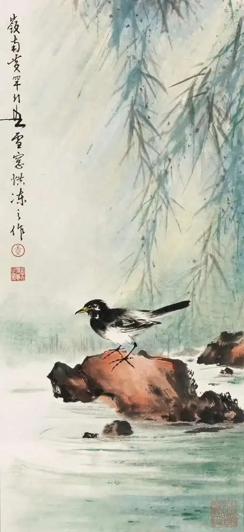 这墨彩小写意花鸟,栩栩如生|花鸟画|国画|水墨|花鸟画家|绘画_网易