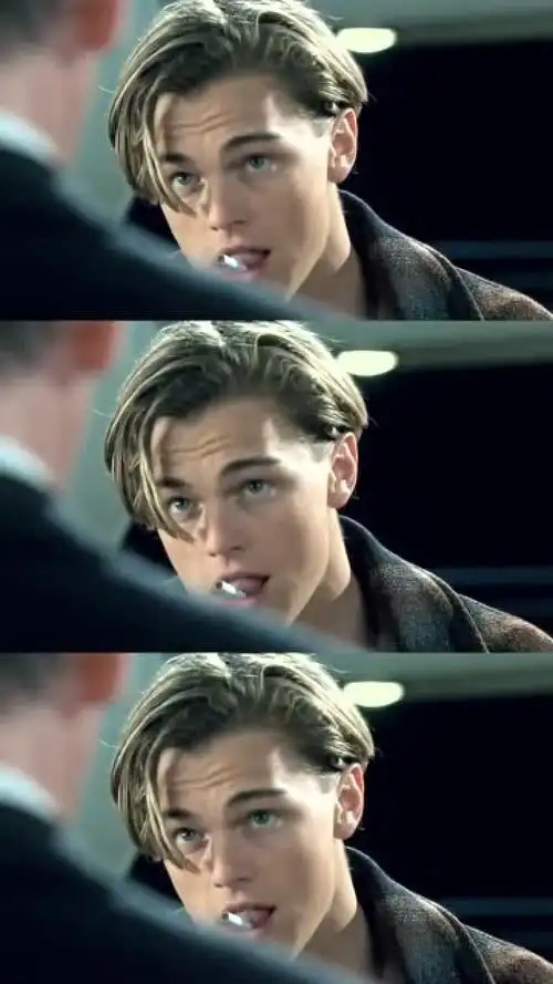 小李子a爆镜头吸着烟也展现演技