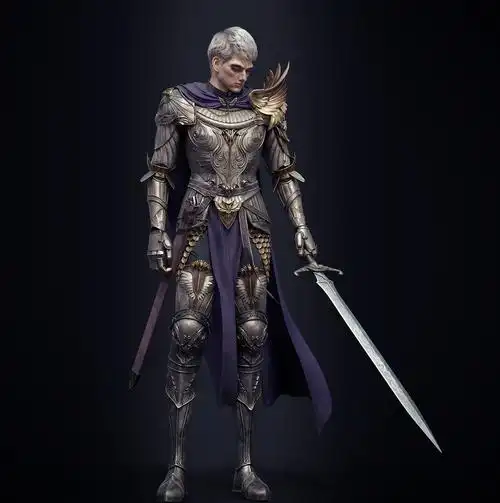 亚瑟arthur 3d作品|三维|人物/生物|深夜工作室 - 原创作品 - 站酷