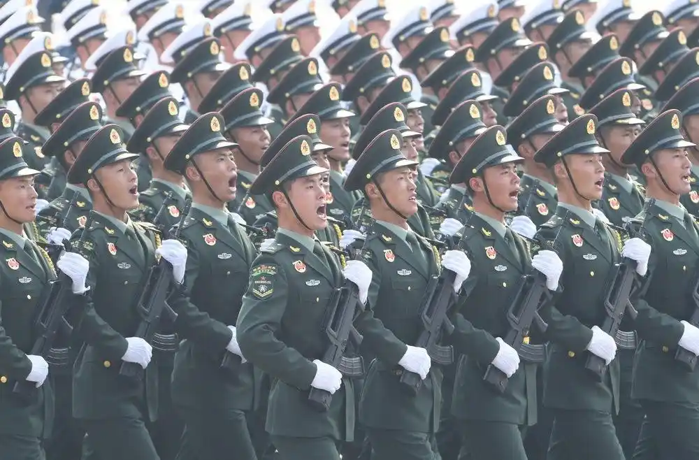 庆祝中华人民共和国成立70周年大会:战略支援部队方队