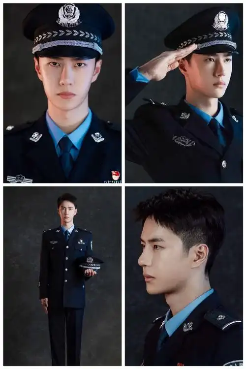 王一博新电影杀青照##维和防暴队#致敬中国人民警察!