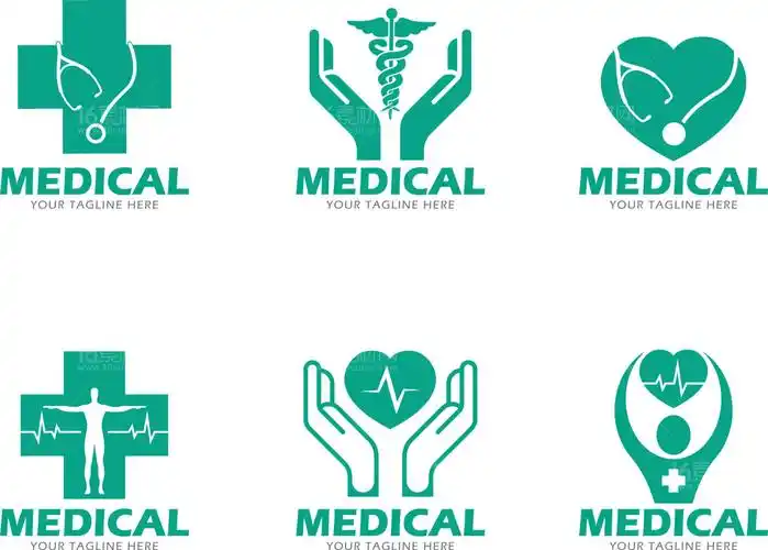 医疗相关logo设计矢量素材