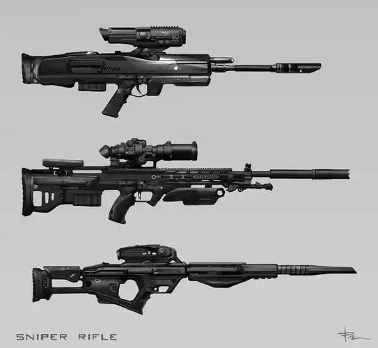 枪械设定概念设计师tjframe作品欣赏7game