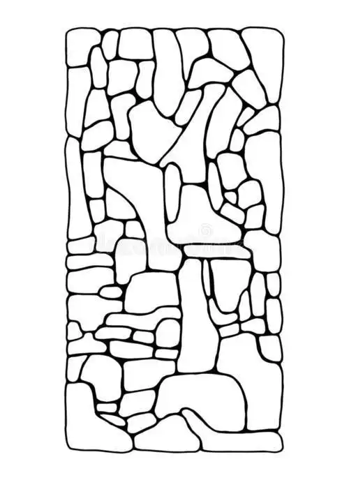 简笔画怎么画石墙