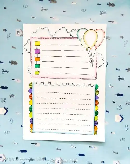 各种手帐排版设计手帐版面不用愁