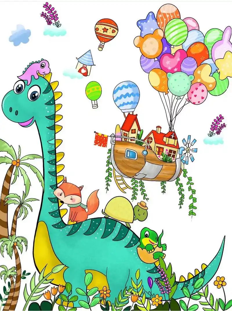 一直可爱的恐龙.#创作灵感 #一起学画画 #手绘 快来画恐龙 - 抖音