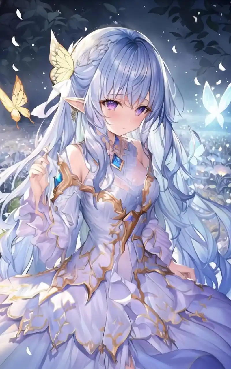 紫色的诱惑#二次元少女 #次元ai绘画 #动漫人物绘画 #抖 - 抖音