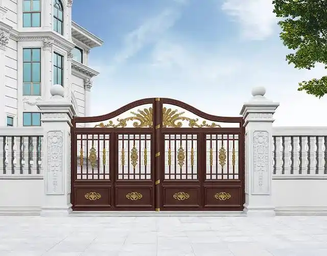 别墅庭院大门外观效果图二