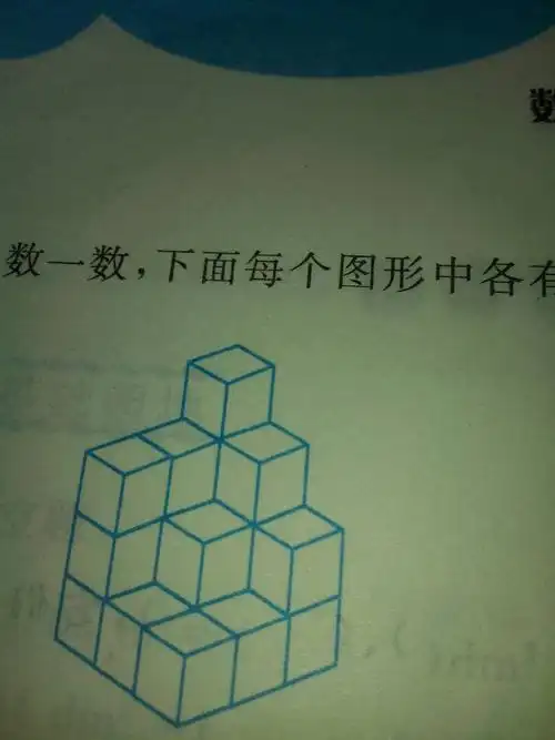 图形中有多少个小正方体木块