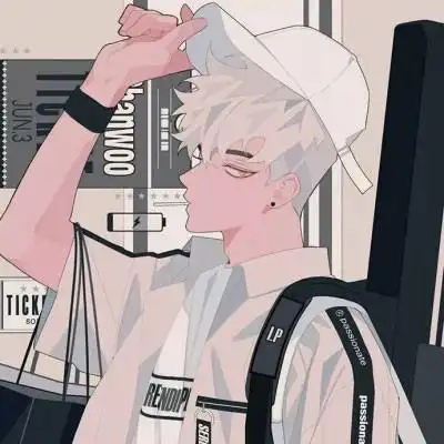 男生阳光帅气漫画头像 男生阳光卡通头像