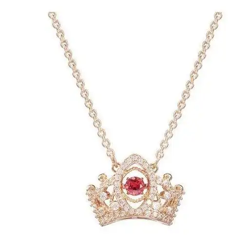 i施华洛世奇女王皇冠项链