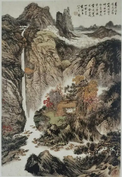 新闻丨借古开今 清新放逸 ——萧平先生山水画作品赏析