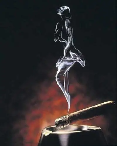 不知听谁说过,抽烟的男人是一