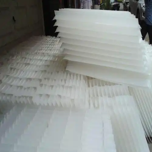 【斜板填料】全新pp斜板 沉淀池污水处理生物填料