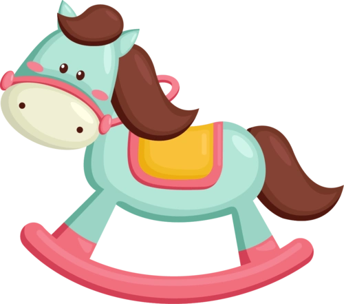 卡通玩具木马图片