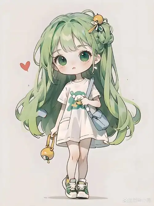 q版可爱卡通女孩 q版可爱卡通女孩