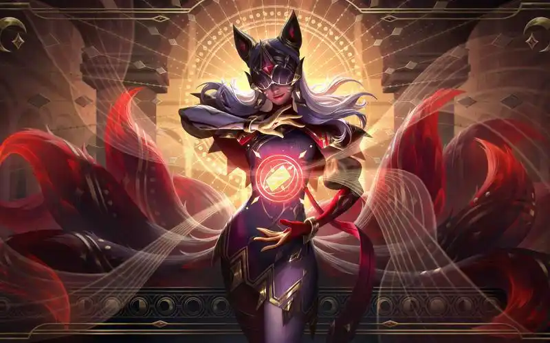 【lol皮肤展示】九尾妖狐 阿狸 塔罗牌系列 皮肤展示