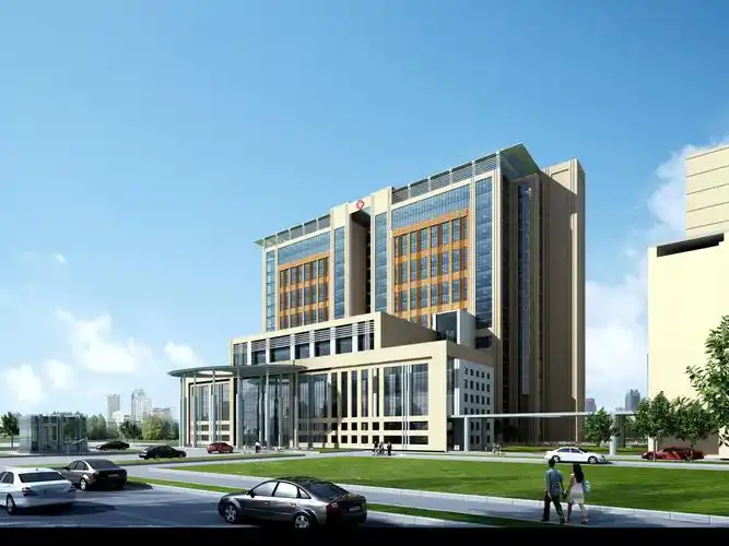 广州医院设计装修-外观设计效果图