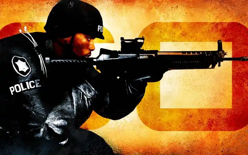 反恐精英:全球攻势,警察 壁纸