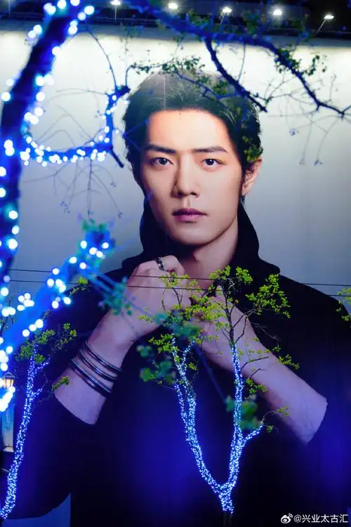 兴业太古汇##肖战宝诗龙全球品牌代言人##肖战的小飞侠##地广打卡