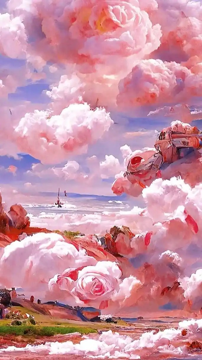 梦幻背景图片#快艾特世界上最可爱的ta来看吧#抖音图文 - 抖音