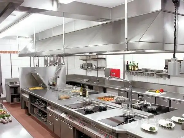 饭店厨房设计方案 饭店厨房设计效果图