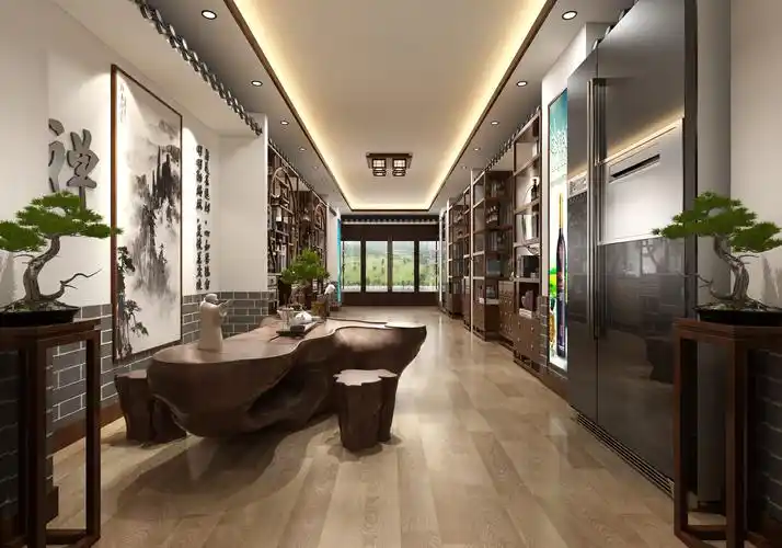 知微|中式酒庄_效果图区_室内设计联盟 - powered by discuz!