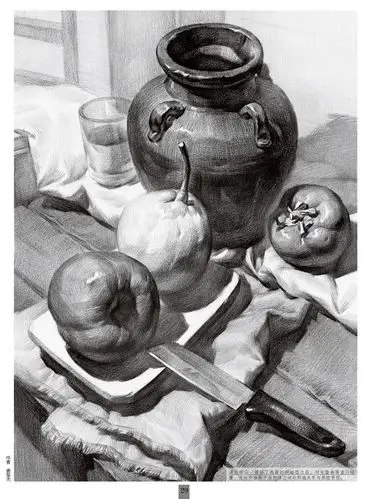 静物临摹敲门砖基础教材入门素描美术