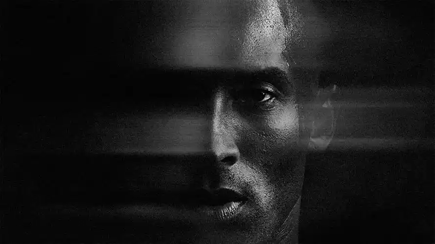 科比的一些黑白照片