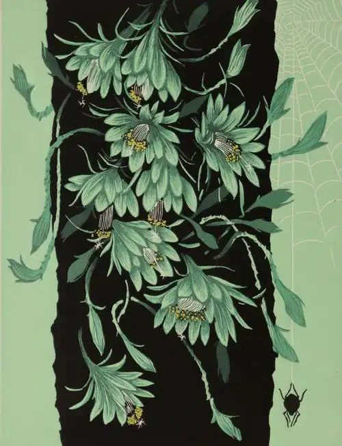 铁道兵版画家姜琳《花卉系列》作品选欣赏