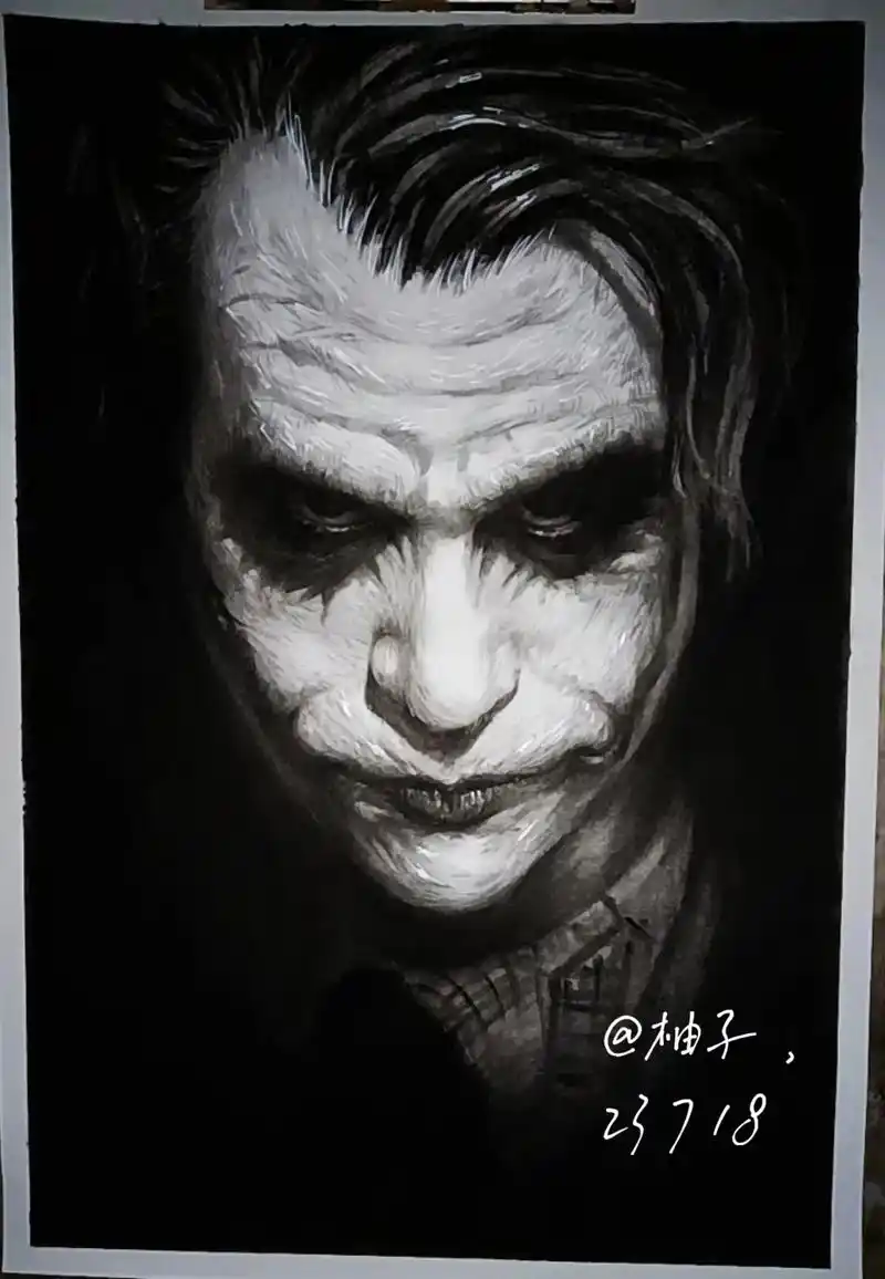 小丑 笑是一种表情 不是心情.#小丑 #素描 - 抖音