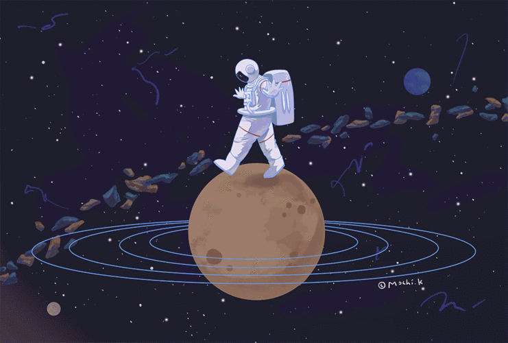 卡通的太空球 - 堆糖,美图壁纸兴趣社区