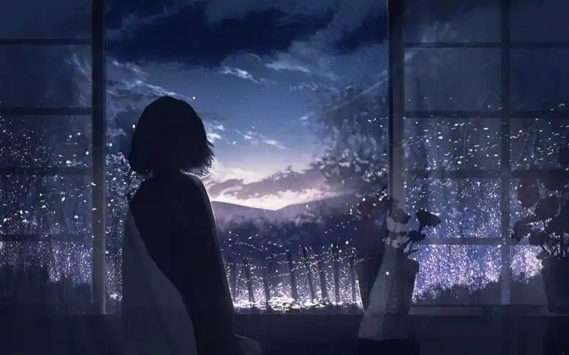 我的孤独又有谁懂,高清壁纸图片,动漫人物-回车桌面