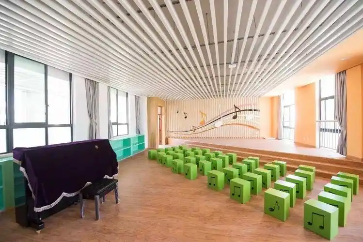 功能教室——平顶山一中新区学校小学部艺术中心 写美篇音乐功能教室