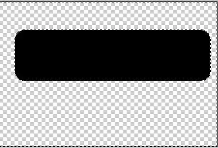 把图片剪裁成圆角矩形,剪裁完建立选区,选的地方全变成黑色了.