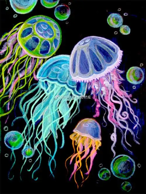 儿童画超话#绘画#创意儿童画超话#绘画参考##儿童水粉画##儿童画