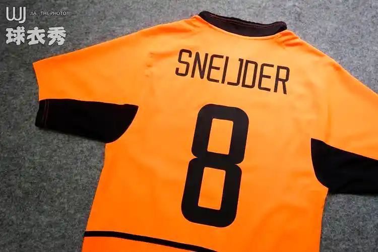 荷兰国家队2002主场球迷版球衣
