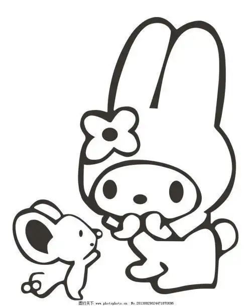 动物图片简笔画可爱卡通图片