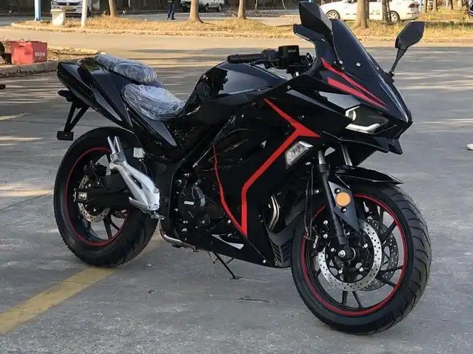 2022全新国产h2摩托车400cc双缸水冷国四电喷跑车机车趴赛整车可上牌